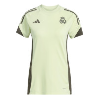 adidas Real Madrid Training Shirt 2025-2026 Women's Light Green Grey