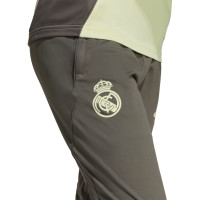 adidas Real Madrid Training pants 2025-2026 Kids Grey Light Green