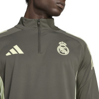 adidas Real Madrid Training sweater 1/4-Zip 2025-2026 Grey Light Green