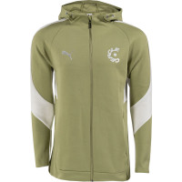 PUMA Cercle Brugge Casual Hooded Vest 2025-2026 Groen