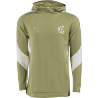 PUMA Cercle Brugge Casual Joggingpak Hooded 2025-2026 Groen