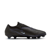 Nike Phantom 6 Low Pro Gras Voetbalschoenen (FG) Zwart Lichtblauw