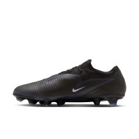 Nike Phantom 6 Low Pro Gras Voetbalschoenen (FG) Zwart Lichtblauw