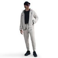 Nike Tottenham Hotspur Tech Fleece Vest 2025-2026 Lichtgrijs Blauw