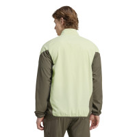 adidas Real Madrid Presentation Training Jacket 2025-2026 Light Green Grey
