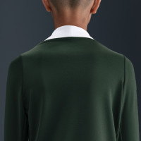 Nike Chelsea Strike Trainingspak 1/4-Zip 2025-2026 Kids Donkergroen Wit