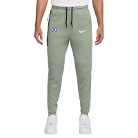 Nike Chelsea Tech Fleece Full-Zip Tracksuit 2025-2026 Light Green Green