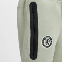 Nike Chelsea Tech Fleece Sweat Pants 2025-2026 Kids Light Green Green
