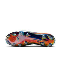 Nike Phantom 6 Low Elite Limited Edition Gras Voetbalschoenen (FG) Zwart Turquoise Zilver