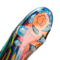 Nike Phantom 6 Low Elite Limited Edition Gras Voetbalschoenen (FG) Zwart Turquoise Zilver