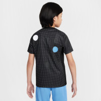 Nike Netherlands Pre-Match Training Shirt Orange Lionesses 2025-2027 Kids Black White