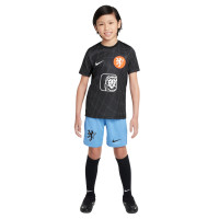 Nike Netherlands Pre-Match Training Shirt Orange Lionesses 2025-2027 Kids Black White