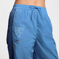 Nike Netherlands Windrunner Woven Tracksuit Full-Zip Orange Lions 2025-2027 Women Blue Black