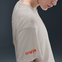 Nike Netherlands One Relaxed T-Shirt Orange Lionesses 2025-2027 Women Beige Orange