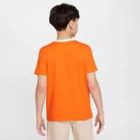 Nike Nederland Logo T-Shirt OranjeLeeuwinnen 2025-2027 Kids Oranje