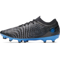 Under Armour Magnetico Pro 5 Grass Football Boots (FG) Black Blue