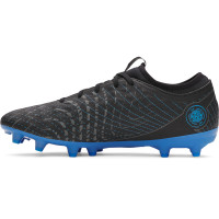 Under Armour Magnetico Select 5 Gras Voetbalschoenen (FG) Zwart Blauw