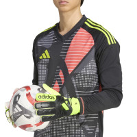 adidas Copa Club Goalkeeper Gloves Black Neon Yellow White