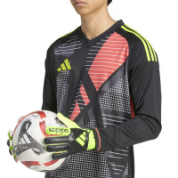 adidas Copa Club Keepershandschoenen Kids Zwart Neongeel Wit