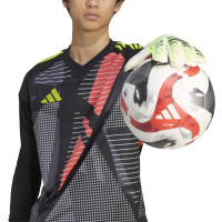 adidas Predator Match Goalkeeper Gloves Neon Yellow White Black