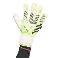 adidas Predator Match Fingersave Keepershandschoenen Neongeel Wit Zwart
