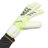 adidas Predator Match Fingersave Keepershandschoenen Neongeel Wit Zwart