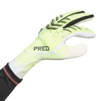 adidas Predator Pro Fingersave Keepershandschoenen Neongeel Wit Zwart