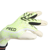 adidas Predator Pro HYP Goalkeeper Gloves Neon Yellow White Black