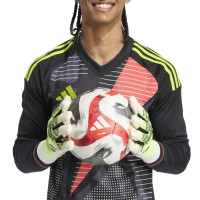 adidas Predator Pro HYP Goalkeeper Gloves Neon Yellow White Black