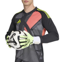 adidas Predator Competition Keepershandschoenen Neongeel Wit Zwart
