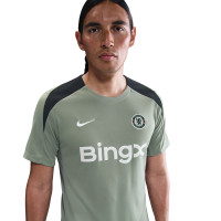 Nike Chelsea Strike Trainingsset 2025-2026 Grijsgroen Donkergroen Wit