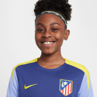 Nike Atletico Madrid Strike Trainingsset 2025-2026 Kids Donkerpaars Donkerblauw Geel
