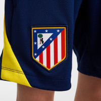 Nike Atletico Madrid Strike Trainingsbroekje 2025-2026 Kids Donkerblauw Geel