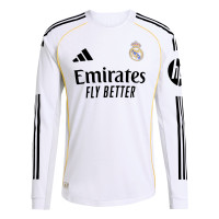 adidas Real Madrid Thuisshirt Lange Mouwen Authentic 2025-2026