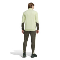 adidas Real Madrid Full-Zip Tracksuit 2025-2026 Light Green Grey