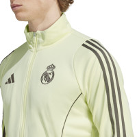 adidas Real Madrid Full-Zip Tracksuit 2025-2026 Light Green Grey