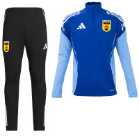 adidas SC Cambuur Trainingspak 1/4-Zip 2025-2026 Kids Blauw Zwart