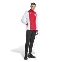adidas Ajax DNA Trainingsjack Wit Rood