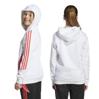 adidas Messi Hoodie Kids Wit Rood