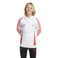 adidas Messi Hoodie Kids Wit Rood