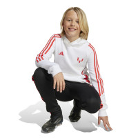 adidas Messi Hoodie Kids Wit Rood