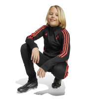 adidas Messi Trainingsjack Kids Zwart Rood