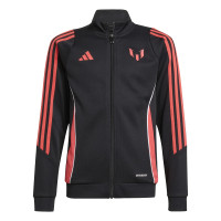 adidas Messi Trainingsjack Kids Zwart Rood