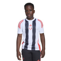 adidas Messi Trainingsshirt Kids Wit Zwart Rood