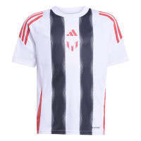adidas Messi Trainingsshirt Kids Wit Zwart Rood