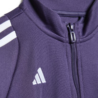 adidas Manchester United Full-Zip Tracksuit 2025-2026 Toddlers Purple Black White