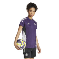 adidas Manchester United Training Set 2025-2026 Women Purple Black White