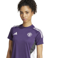 adidas Manchester United Training Set 2025-2026 Women Purple Black White