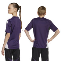 adidas Manchester United Trainingsshirt 2025-2026 Kids Paars Wit Zwart