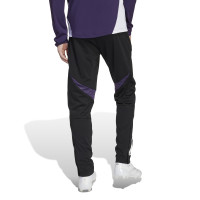 adidas Manchester United Track Hooded Tracksuit 2025-2025 Kids Purple White